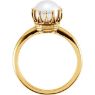 Picture of 14K Gold Freshwater Cultured Pearl Ring