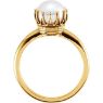 Picture of 14K Gold Freshwater Cultured Pearl Ring