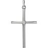 Picture of 14K Gold 26.5x13.75mm .02 CTW Diamond Cross Pendant