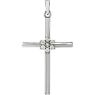 Picture of 14K Gold 1/10 CTW Diamond Cross Pendant