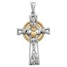 Picture of 14K Gold Claddagh Cross