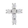 Picture of 14K Gold 1/3 CTW Diamond Cross Pendant