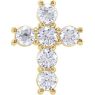 Picture of 14K Gold 1/3 CTW Diamond Cross Pendant