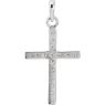 Picture of 14K Gold 1/4 CTW Diamond Cross Pendant