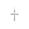 Picture of 14K Gold 1/4 CTW Diamond Micro Pavé Cross Pendant