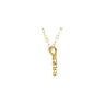 Picture of 14K Gold Youth Cubic Zirconia Cross 15" Necklace