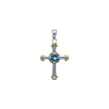 Picture of Two-Tone Cross Pendant