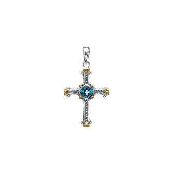 Picture of Two-Tone Cross Pendant