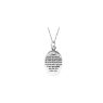 Picture of Sterling Silver 21x15.2mm Tragic Event Pendant