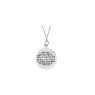 Picture of Sterling Silver 20mm Overcoming Difficulties 18" Necklace with Box