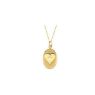 Picture of 14K Gold 21x15.2mm Loss of a Father 18" Necklace with Box