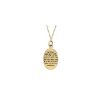 Picture of 14K Gold 21x15.2mm Loss of a Father 18" Necklace with Box
