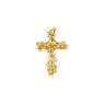 Picture of 14K Gold 26.5x17.5mm Floral-Inspired Cross