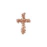 Picture of 14K Gold 26.5x17.5mm Floral-Inspired Cross