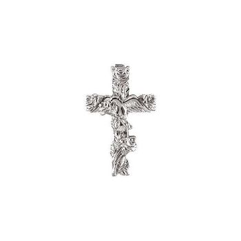Picture of Floral-Inspired Cross Pendant