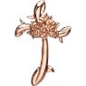 Picture of Floral-Inspired Cross Pendant