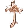 Picture of Floral-Inspired Cross Pendant