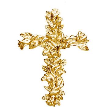 Picture of Floral-Inspired Cross Pendant