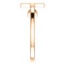 Picture of 14K Gold .06 CTW Diamond Cross Ring