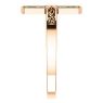 Picture of 14K Gold Sideways Cross Ring
