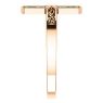 Picture of 14K Gold Sideways Cross Ring