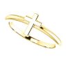 Picture of 14K Gold Stackable Cross Ring