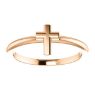 Picture of 14K Gold Stackable Cross Ring