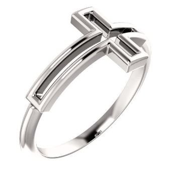 Picture of 14K Gold Cross Ring