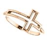 Picture of 14K Gold Cross Ring