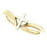 Picture of 14K Gold Cross Ring