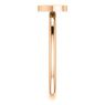 Picture of 14K Gold Heart with Cross Ring