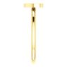 Picture of 14K Gold Heart with Cross Ring