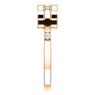 Picture of 14K Gold .06 CTW Diamond Cross Ring
