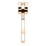 Picture of 14K Gold .06 CTW Diamond Cross Ring