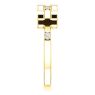 Picture of 14K Gold .06 CTW Diamond Cross Ring