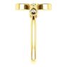Picture of 14K Gold .05 CTW Diamond Sideways Cross Ring