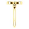 Picture of 14K Gold .05 CTW Diamond Sideways Cross Ring