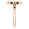 Picture of 14K Gold .05 CTW Diamond Sideways Cross Ring