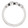 Picture of 14K Gold .05 CTW Diamond Sideways Cross Ring