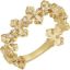 Picture of 14K Gold .06 CTW Diamond Cross Ring