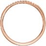 Picture of 14K Gold .08 CTW Diamond Sideways Cross Ring