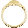 Picture of 14K Gold 10.5 mm Claddagh Ring Size 11