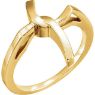 Picture of 14K Gold Cross Ring