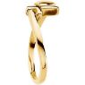 Picture of 14K Gold Cross & Heart Chastity Rings®