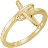 Picture of 14K Gold Cross Ring