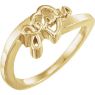 Picture of 14K Gold Youth Jesus Ring