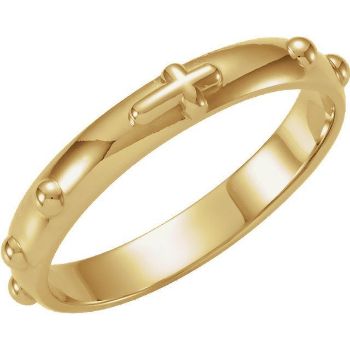 Picture of 14K Gold Rosary Ring
