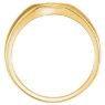 Picture of 14K Gold The Rugged Cross® Chastity Ring Size 10