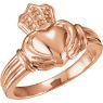 Picture of 14K Gold Ladies Bridal Claddagh Band