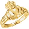 Picture of 14K Gold Ladies Bridal Claddagh Band